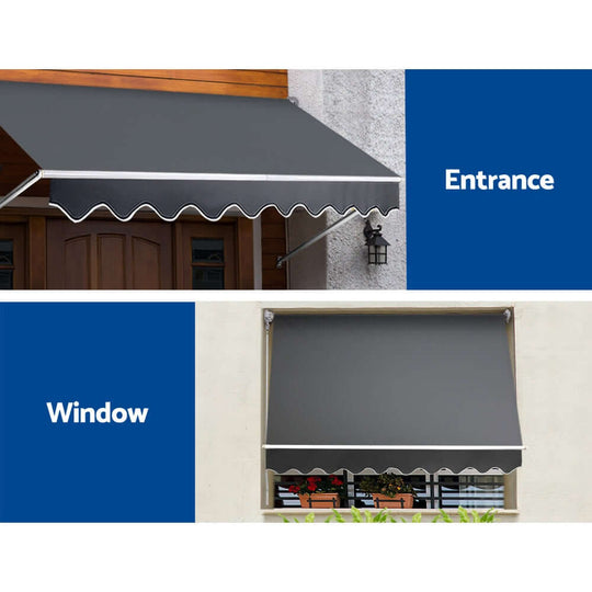 DSZ Product, feed-cond-new, feed-sl-DSZ Freight Payable, newInstahut Window Fixed Pivot Arm Awning Outdoor Blinds Retractable Patio 2.4 X 2.1M - Premium Home & Garden > Shading > Awnings from Instahut ! Shop Online Buy Now at S & D's Value Store Family Business Best Customer ServiceDSZ Product, feed-cond-new, feed-sl-DSZ Freight Payable, new