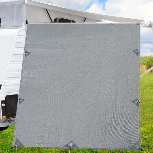 _label_, DSZ Product, feed-cond-new, feed-sl-free shipping, free-shipping, newCaravan Privacy Screen Roll Out Awning 2.1 X 1.8M Sun Shade Pop Top End Wall Grey - Premium Outdoor Recreation > Camping > Caravan Accessories from Weisshorn ! Shop Online Buy Now at S & D's Value Store Family Business Best Customer Service_label_, DSZ Product, feed-cond-new, feed-sl-free shipping, free-shipping, new