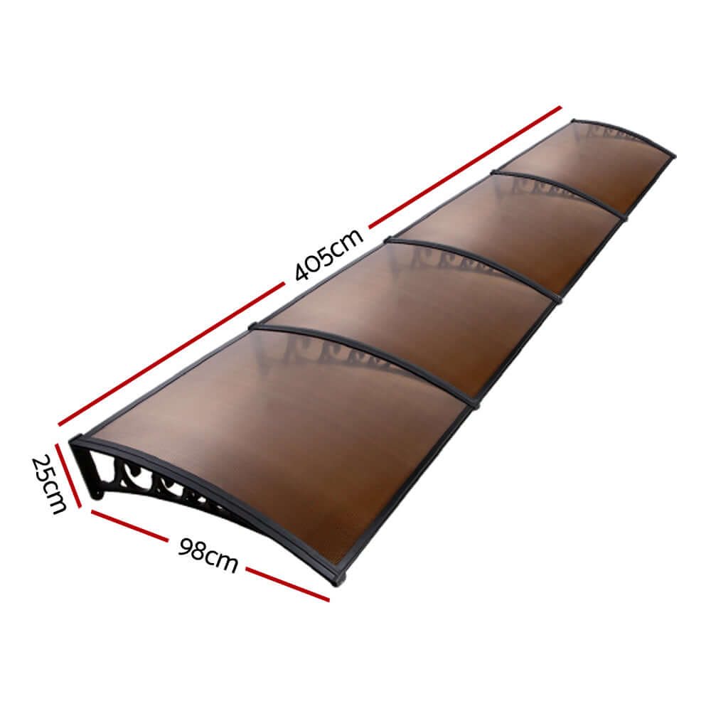 DSZ Product, feed-cond-new, feed-sl-DSZ Freight Payable, newInstahut Window Door Awning 1M X 4M Brown Hollow Sheet Plastic Frame - Premium Home & Garden > Shading > Awnings from Instahut ! Shop Online Buy Now at S & D's Value Store Family Business Best Customer ServiceDSZ Product, feed-cond-new, feed-sl-DSZ Freight Payable, new