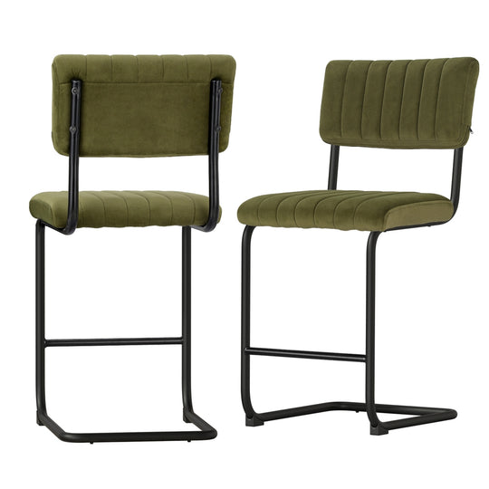 DSZ Product, feed-cond-new, feed-sl-DSZ Freight Payable, newArtiss 2 X  Bar Stools Velvet Chairs Green - Premium Furniture > Bar Stools & Chairs > Table & Bar Stools from Artiss ! Shop Online Buy Now at S & D's Value Store Family Business Best Customer ServiceDSZ Product, feed-cond-new, feed-sl-DSZ Freight Payable, new