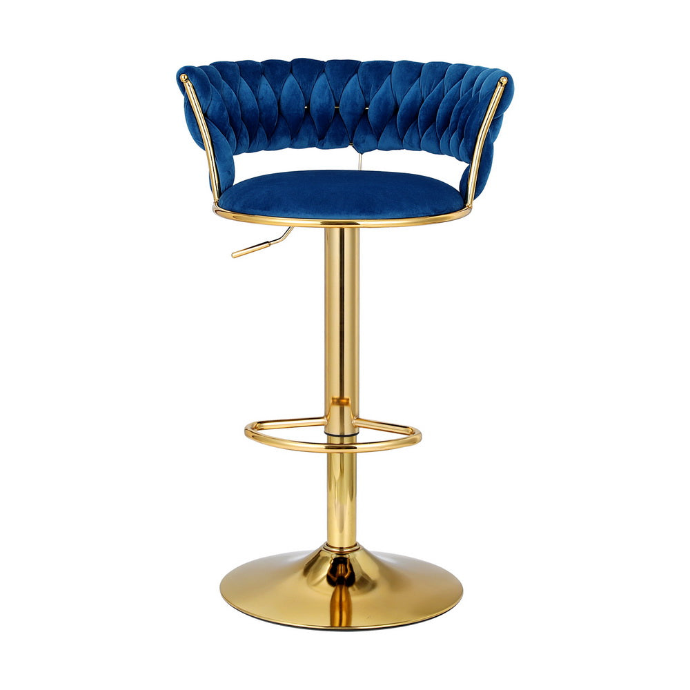 DSZ Product, feed-cond-new, feed-sl-DSZ Freight Payable, newArtiss Bar Stools Gas Lift Velvet Woven Backrest Navy - Premium Furniture > Bar Stools & Chairs > Table & Bar Stools from Artiss ! Shop Online Buy Now at S & D's Value Store Family Business Best Customer ServiceDSZ Product, feed-cond-new, feed-sl-DSZ Freight Payable, new