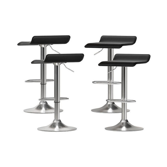 DSZ Product, feed-cond-new, feed-sl-DSZ Freight Payable, newArtiss 4 X  Bar Stools Faux Leather Chair Black - Premium Furniture > Bar Stools & Chairs > Table & Bar Stools from Artiss ! Shop Online Buy Now at S & D's Value Store Family Business Best Customer ServiceDSZ Product, feed-cond-new, feed-sl-DSZ Freight Payable, new