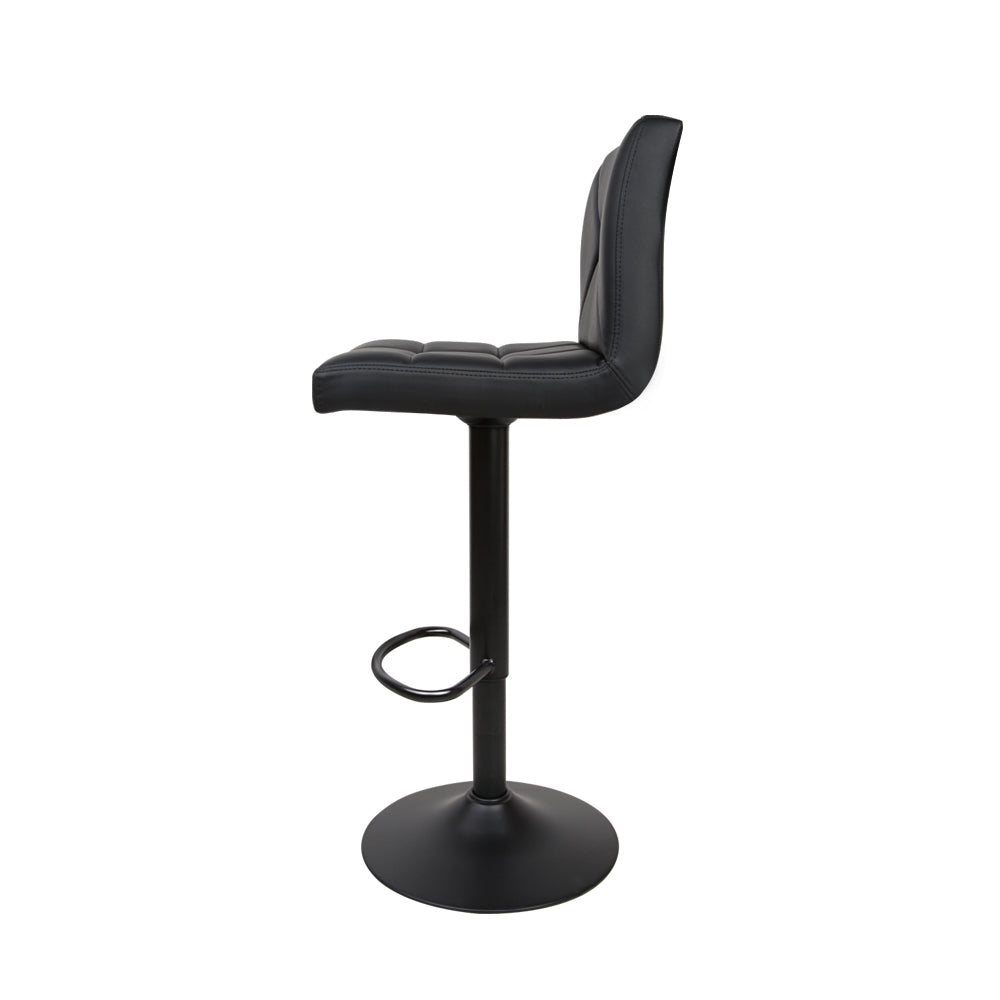 DSZ Product, feed-cond-new, feed-sl-DSZ Freight Payable, newArtiss 2 X  Bar Stools Kitchen Dining Chairs Gas Lift Stool Leather Black - Premium Furniture > Bar Stools & Chairs > Table & Bar Stools from Artiss ! Shop Online Buy Now at S & D's Value Store Family Business Best Customer ServiceDSZ Product, feed-cond-new, feed-sl-DSZ Freight Payable, new