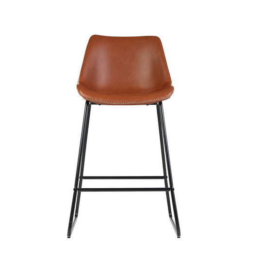 DSZ Product, feed-cond-new, feed-sl-DSZ Freight Payable, newArtiss Bar Stools Kitchen Counter Barstools Leather Metal Chairs Brown X2 - Premium Furniture > Bar Stools & Chairs > Table & Bar Stools from Artiss ! Shop Online Buy Now at S & D's Value Store Family Business Best Customer ServiceDSZ Product, feed-cond-new, feed-sl-DSZ Freight Payable, new