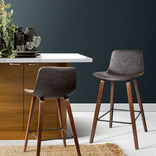 DSZ Product, feed-cond-new, feed-sl-DSZ Freight Payable, newArtiss Bar Stools Kitchen Counter Barstools Leather Wooden Chairs X2 - Premium Furniture > Bar Stools & Chairs > Table & Bar Stools from Artiss ! Shop Online Buy Now at S & D's Value Store Family Business Best Customer ServiceDSZ Product, feed-cond-new, feed-sl-DSZ Freight Payable, new