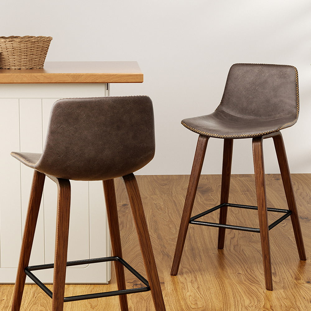 DSZ Product, feed-cond-new, feed-sl-DSZ Freight Payable, newArtiss Bar Stools Kitchen Counter Barstools Leather Wooden Chairs X2 - Premium Furniture > Bar Stools & Chairs > Table & Bar Stools from Artiss ! Shop Online Buy Now at S & D's Value Store Family Business Best Customer ServiceDSZ Product, feed-cond-new, feed-sl-DSZ Freight Payable, new