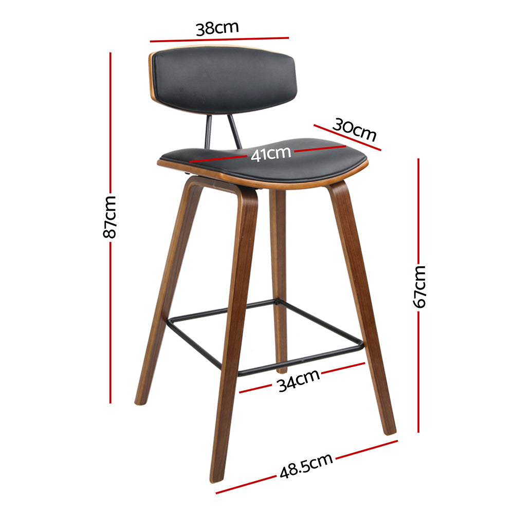 DSZ Product, feed-cond-new, feed-sl-DSZ Freight Payable, newArtiss 2 X  Bar Stools Leather Padded W/Backrest - Premium Furniture > Bar Stools & Chairs > Table & Bar Stools from Artiss ! Shop Online Buy Now at S & D's Value Store Family Business Best Customer ServiceDSZ Product, feed-cond-new, feed-sl-DSZ Freight Payable, new