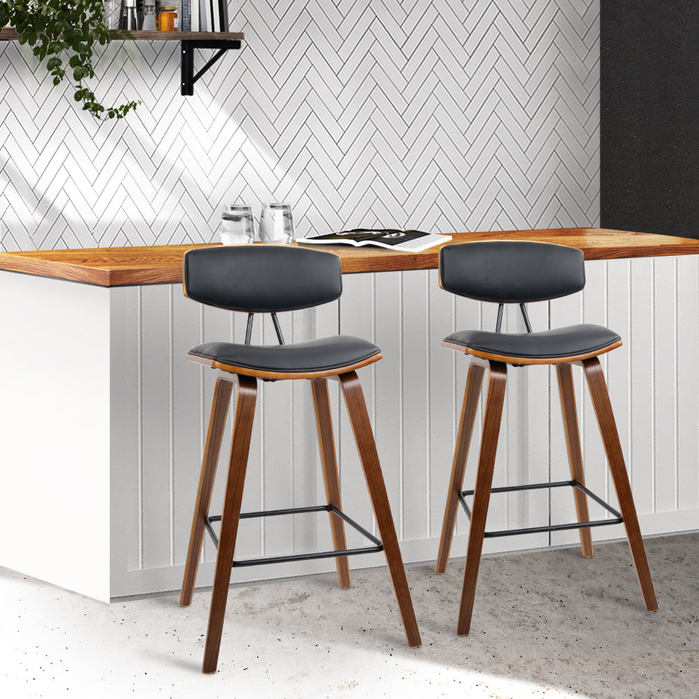 DSZ Product, feed-cond-new, feed-sl-DSZ Freight Payable, newArtiss 2 X  Bar Stools Leather Padded W/Backrest - Premium Furniture > Bar Stools & Chairs > Table & Bar Stools from Artiss ! Shop Online Buy Now at S & D's Value Store Family Business Best Customer ServiceDSZ Product, feed-cond-new, feed-sl-DSZ Freight Payable, new