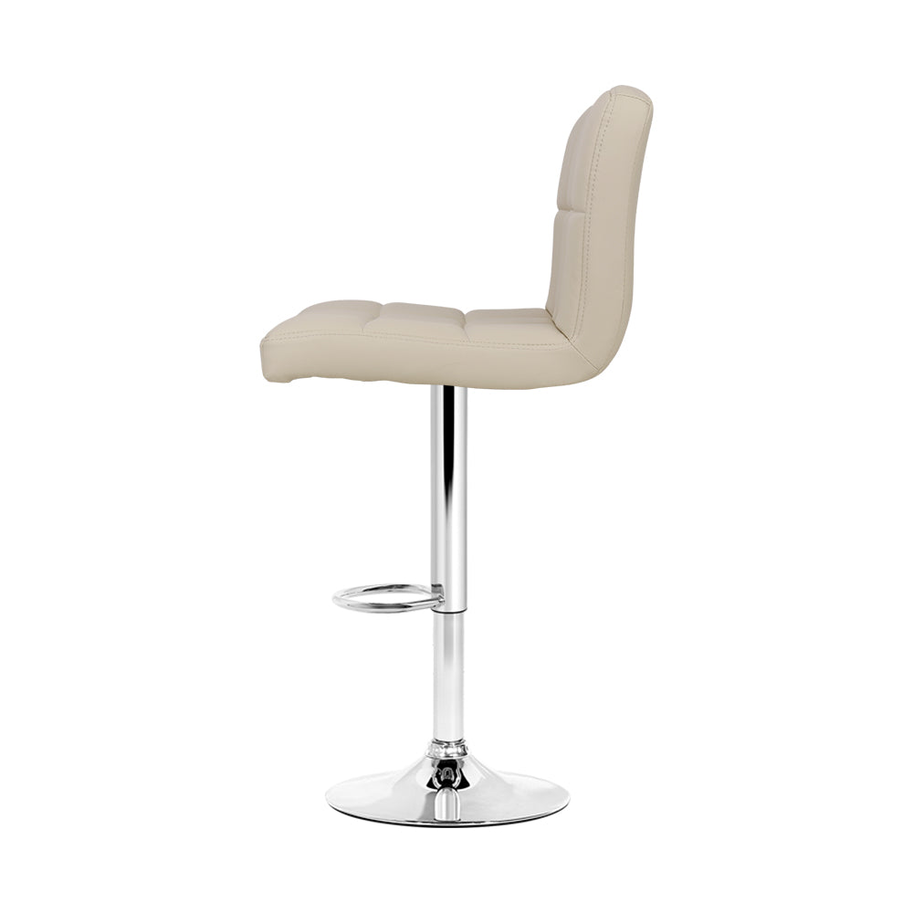 DSZ Product, feed-cond-new, feed-sl-DSZ Freight Payable, newArtiss 2 X  Bar Stools Leather Gas Lift Beige - Premium Furniture > Bar Stools & Chairs > Table & Bar Stools from Artiss ! Shop Online Buy Now at S & D's Value Store Family Business Best Customer ServiceDSZ Product, feed-cond-new, feed-sl-DSZ Freight Payable, new