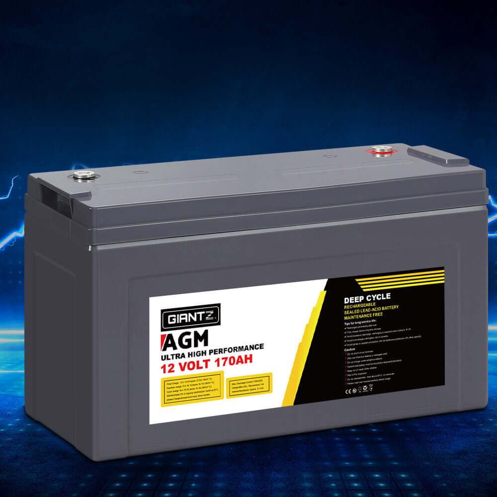 DSZ Product, feed-cond-new, feed-sl-DSZ Freight Payable, newGiantz Agm Deep Cycle Battery 12V 170Ah Box Portable Solar Caravan Camping - Premium Outdoor Recreation > Camping > Batteries & Generators from Giantz ! Shop Online Buy Now at S & D's Value Store Family Business Best Customer ServiceDSZ Product, feed-cond-new, feed-sl-DSZ Freight Payable, new