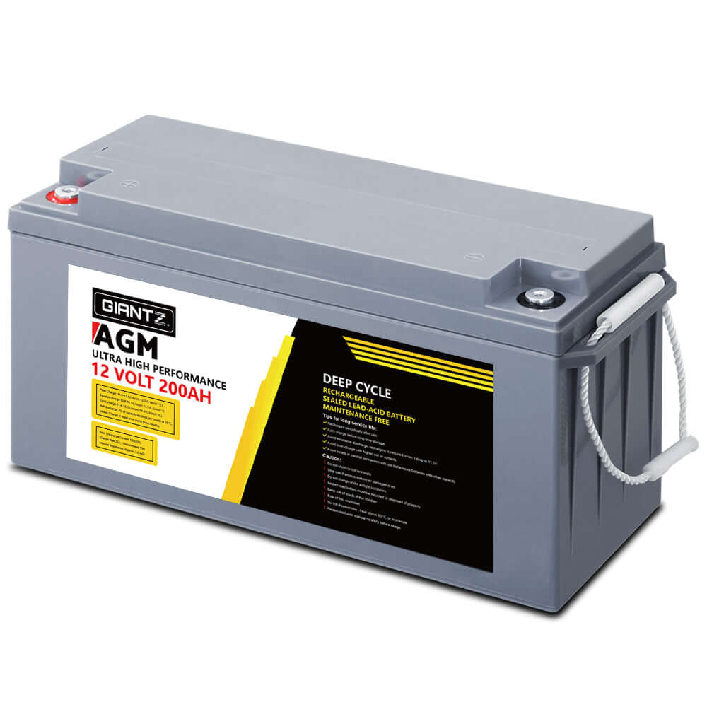 DSZ Product, feed-cond-new, feed-sl-DSZ Freight Payable, newGiantz Agm Deep Cycle Battery 12V 200Ah Box Portable Solar Caravan Camping - Premium Outdoor Recreation > Camping > Batteries & Generators from Giantz ! Shop Online Buy Now at S & D's Value Store Family Business Best Customer ServiceDSZ Product, feed-cond-new, feed-sl-DSZ Freight Payable, new