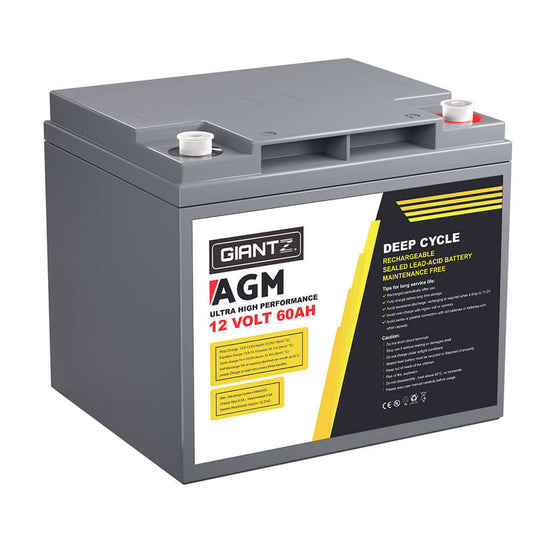 DSZ Product, feed-cond-new, feed-sl-DSZ Freight Payable, newGiantz Agm Battery 12V 60Ah Deep Cycle Box Portable Solar Caravan Camping - Premium Outdoor Recreation > Camping > Batteries & Generators from Giantz ! Shop Online Buy Now at S & D's Value Store Family Business Best Customer ServiceDSZ Product, feed-cond-new, feed-sl-DSZ Freight Payable, new