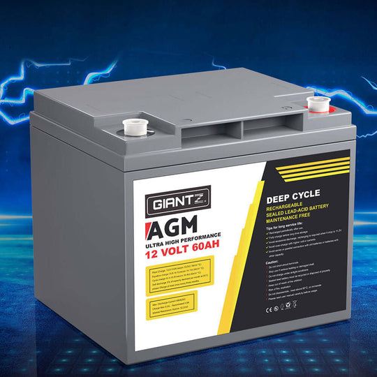 DSZ Product, feed-cond-new, feed-sl-DSZ Freight Payable, newGiantz Agm Battery 12V 60Ah Deep Cycle Box Portable Solar Caravan Camping - Premium Outdoor Recreation > Camping > Batteries & Generators from Giantz ! Shop Online Buy Now at S & D's Value Store Family Business Best Customer ServiceDSZ Product, feed-cond-new, feed-sl-DSZ Freight Payable, new