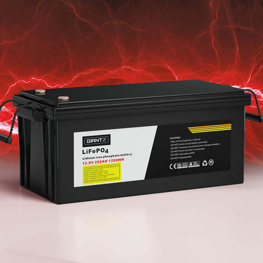 DSZ Product, feed-cond-new, feed-sl-DSZ Freight Payable, newGiantz 12V 200Ah Lithium Battery Lifepo4 Deep Cycle Box Solar Caravan Camping - Premium Outdoor Recreation > Camping > Batteries & Generators from Giantz ! Shop Online Buy Now at S & D's Value Store Family Business Best Customer ServiceDSZ Product, feed-cond-new, feed-sl-DSZ Freight Payable, new