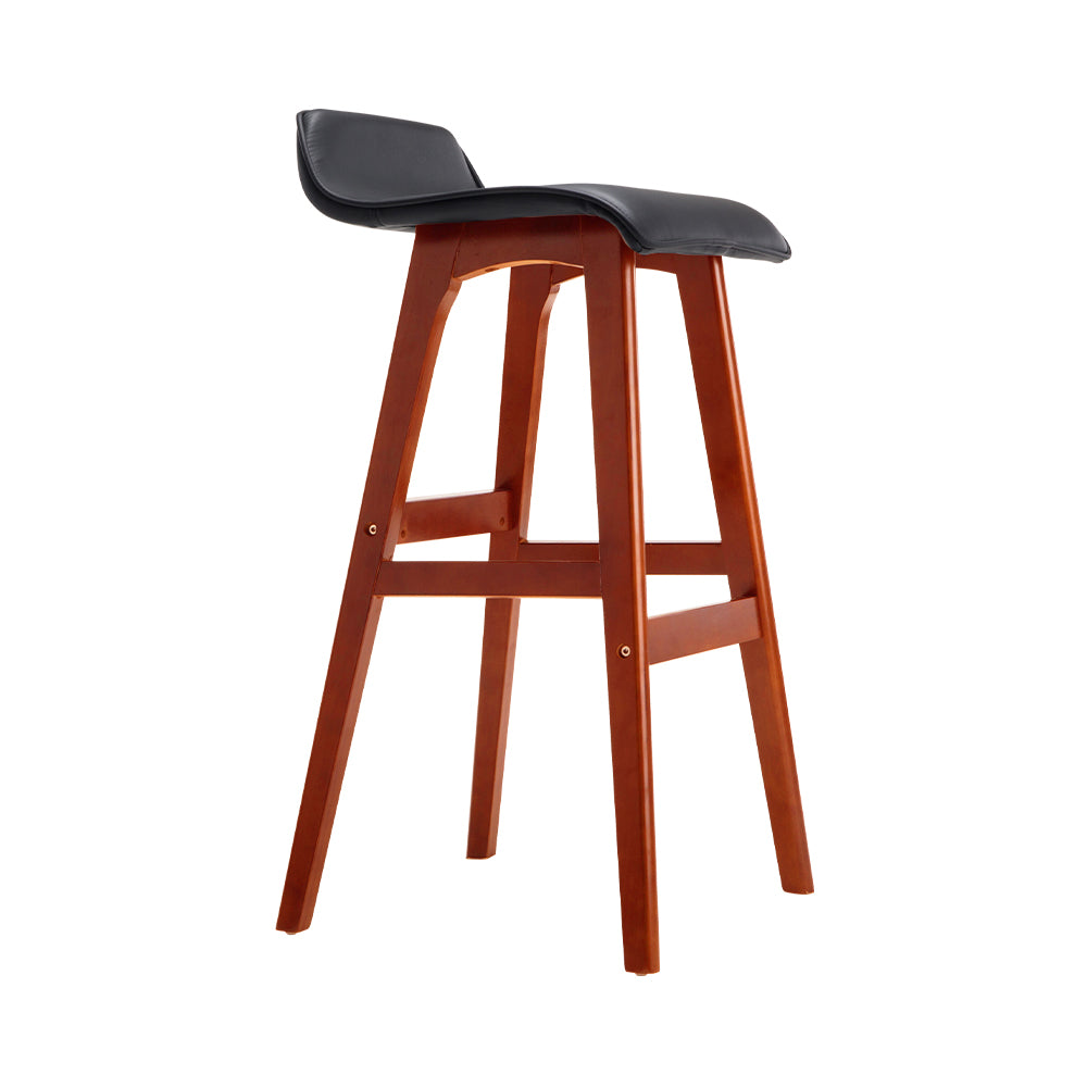 _label_, DSZ Product, feed-cond-new, feed-sl-free shipping, free-shipping, newArtiss 2 X  Bar Stools Wooden Stool Black - Premium Furniture > Bar Stools & Chairs > Table & Bar Stools from Artiss ! Shop Online Buy Now at S & D's Value Store Family Business Best Customer Service_label_, DSZ Product, feed-cond-new, feed-sl-free shipping, free-shipping, new