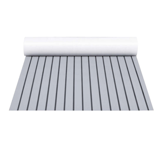 Seamanship EVA Foam Boat Flooring Mat in Light Grey, easy DIY installation, durable, weather-resistant, 240x90cm