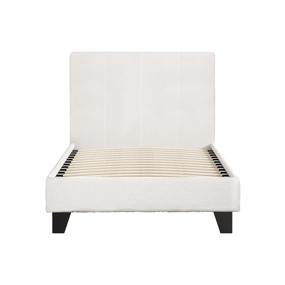 Artiss Bed Frame Single Size Boucle Neo