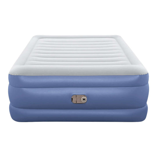 _label_, DSZ Product, feed-cond-new, feed-sl-free shipping, free-shipping, newBestway Air Mattress Queen Inflatable Bed 61Cm Airbed Blue - Premium Outdoor Recreation > Camping > Inflatable Mattresses from Bestway ! Shop Online Buy Now at S & D's Value Store Family Business Best Customer Service_label_, DSZ Product, feed-cond-new, feed-sl-free shipping, free-shipping, new