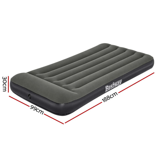 _label_, DSZ Product, feed-cond-new, feed-sl-free shipping, free-shipping, newBestway Air Mattress Single Inflatable Bed 30Cm Airbed Grey - Premium Outdoor Recreation > Camping > Inflatable Mattresses from Bestway ! Shop Online Buy Now at S & D's Value Store Family Business Best Customer Service_label_, DSZ Product, feed-cond-new, feed-sl-free shipping, free-shipping, new