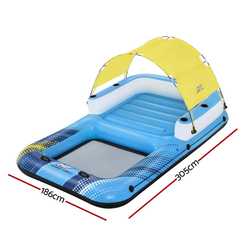 DSZ Product, feed-cond-new, feed-sl-DSZ Freight Payable, newBestway Inflatable Floating Island Float Lounger Sunshade Pool Bed 3.05M X 1.86M - Premium Home & Garden > Pool & Accessories > Pool Toys & Inflatables from Bestway ! Shop Online Buy Now at S & D's Value Store Family Business Best Customer ServiceDSZ Product, feed-cond-new, feed-sl-DSZ Freight Payable, new