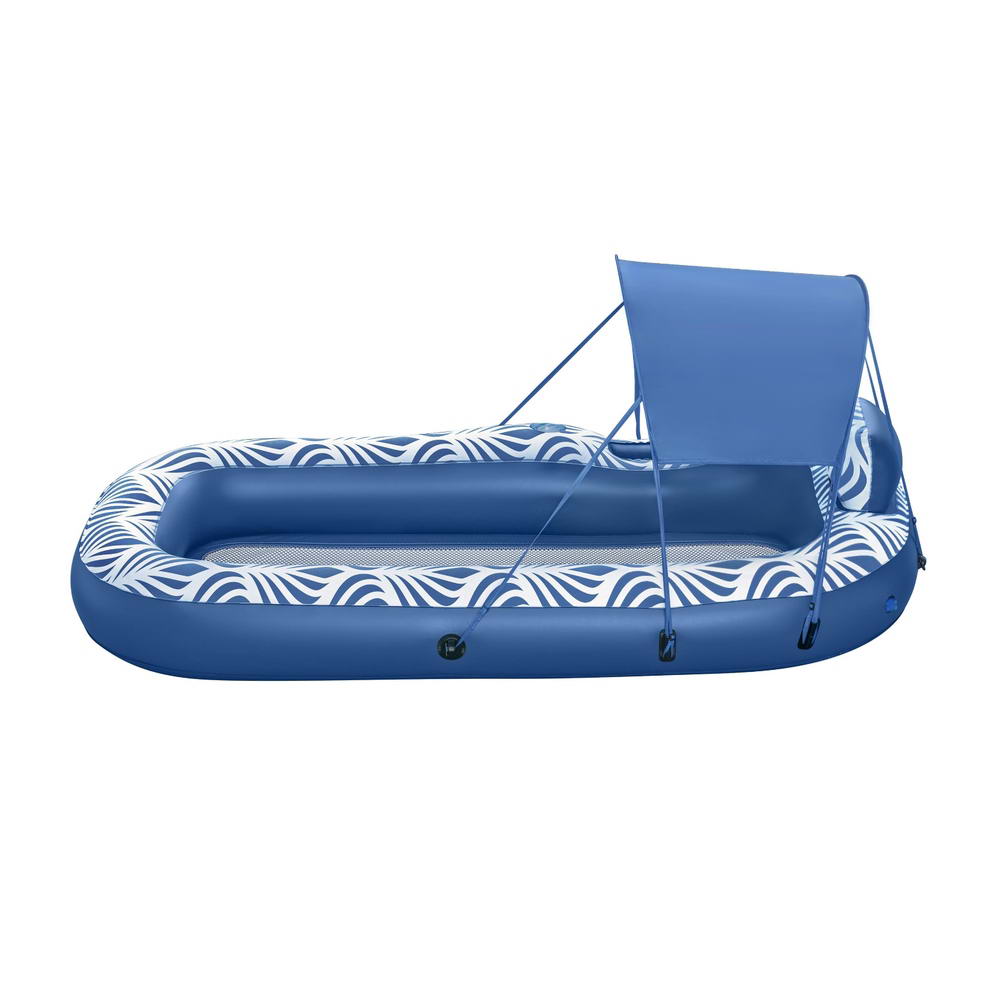 _label_, DSZ Product, feed-cond-new, feed-sl-free shipping, free-shipping, newBestway Inflatable Floating Float Lounger With Sunshade Canopy 1.98M X 1.12M Blue - Premium Home & Garden > Pool & Accessories > Pool Toys & Inflatables from Bestway ! Shop Online Buy Now at S & D's Value Store Family Business Best Customer Service_label_, DSZ Product, feed-cond-new, feed-sl-free shipping, free-shipping, new