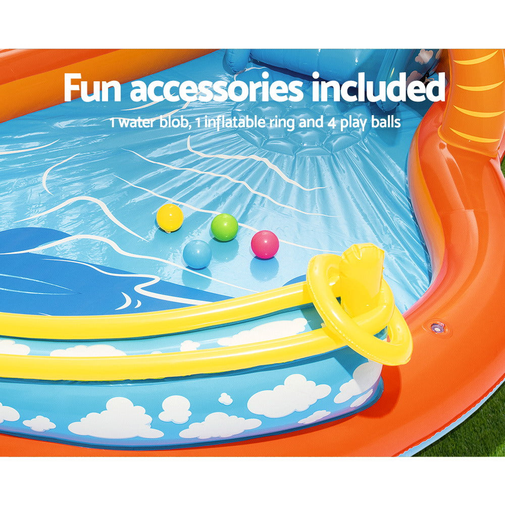 _label_, DSZ Product, feed-cond-new, feed-sl-free shipping, free-shipping, newBestway Kids Pool 265 X 265 X 104Cm Inflatable Above Ground Swimming Play Pools 208L - Premium Home & Garden > Pool & Accessories > Swimming Pools from Bestway ! Shop Online Buy Now at S & D's Value Store Family Business Best Customer Service_label_, DSZ Product, feed-cond-new, feed-sl-free shipping, free-shipping, new