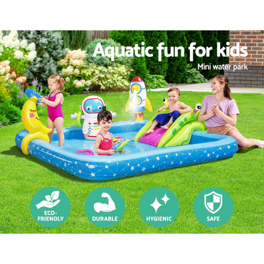 _label_, DSZ Product, feed-cond-new, feed-sl-free shipping, free-shipping, newBestway Kids Pool 228 X 206 X 84Cm Inflatable Above Ground Swimming Play Pools 308L - Premium Home & Garden > Pool & Accessories > Swimming Pools from Bestway ! Shop Online Buy Now at S & D's Value Store Family Business Best Customer Service_label_, DSZ Product, feed-cond-new, feed-sl-free shipping, free-shipping, new