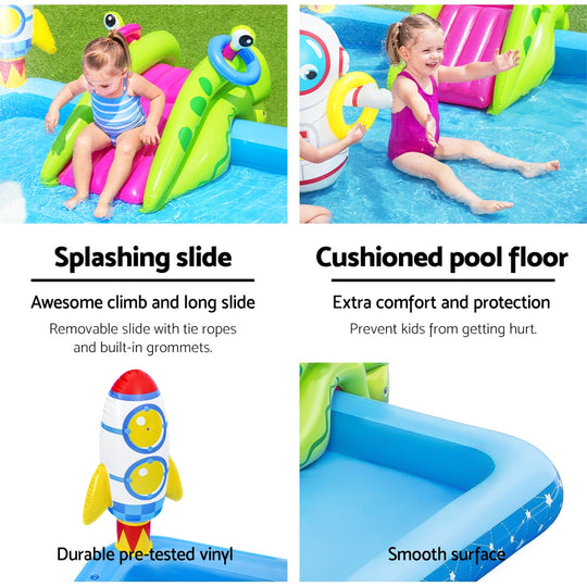 _label_, DSZ Product, feed-cond-new, feed-sl-free shipping, free-shipping, newBestway Kids Pool 228 X 206 X 84Cm Inflatable Above Ground Swimming Play Pools 308L - Premium Home & Garden > Pool & Accessories > Swimming Pools from Bestway ! Shop Online Buy Now at S & D's Value Store Family Business Best Customer Service_label_, DSZ Product, feed-cond-new, feed-sl-free shipping, free-shipping, new