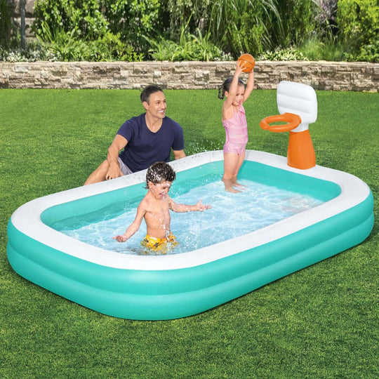 _label_, DSZ Product, feed-cond-new, feed-sl-free shipping, free-shipping, newBestway Kids Inflatable Pool Above Ground Play Pools Basketball Hoop 251 X 168Cm - Premium Home & Garden > Pool & Accessories > Pool Toys & Inflatables from Bestway ! Shop Online Buy Now at S & D's Value Store Family Business Best Customer Service_label_, DSZ Product, feed-cond-new, feed-sl-free shipping, free-shipping, new