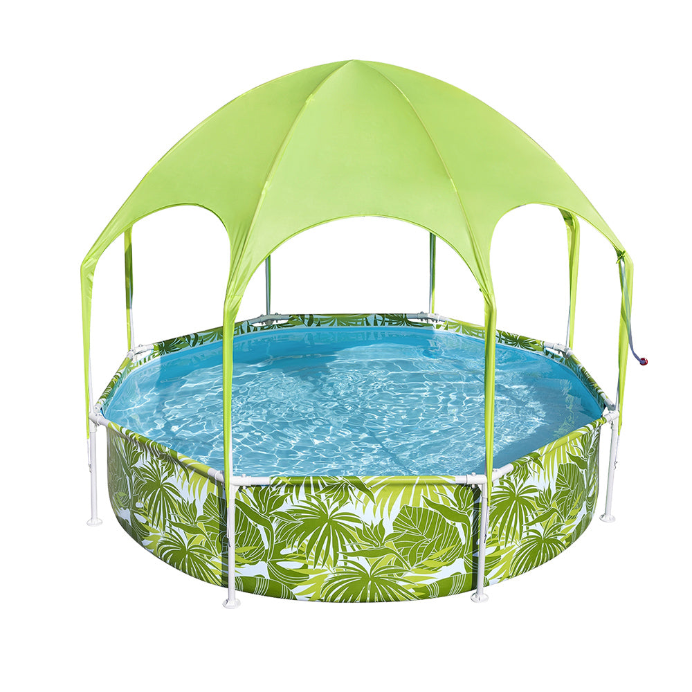 DSZ Product, feed-cond-new, feed-sl-DSZ Freight Payable, newBestway Kids Pool 244 X 51Cm Steel Frame Swimming Play Pools Canopy 1688L - Premium Home & Garden > Pool & Accessories > Swimming Pools from Bestway ! Shop Online Buy Now at S & D's Value Store Family Business Best Customer ServiceDSZ Product, feed-cond-new, feed-sl-DSZ Freight Payable, new