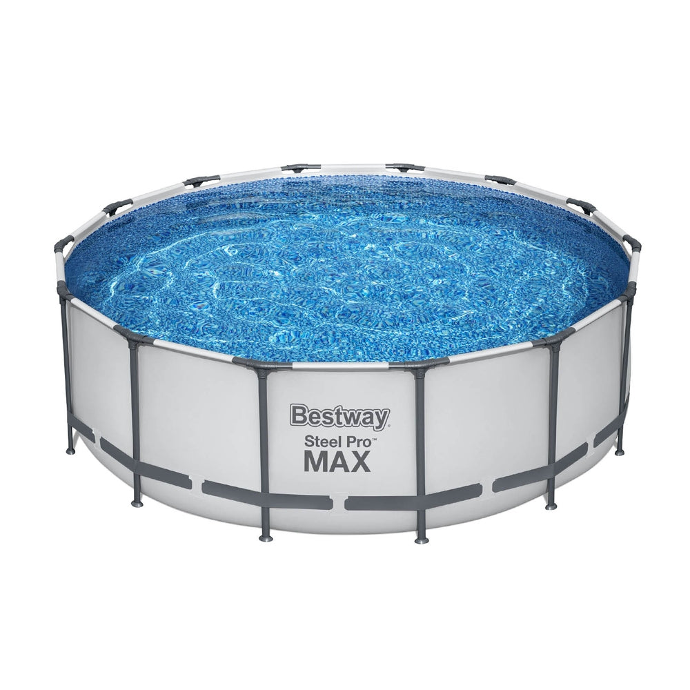 DSZ Product, feed-cond-new, feed-sl-DSZ Freight Payable, newBestway Swimming Pool 427 X 427 X 122Cm Steel Frame Above Ground Pools Round Filter Pump Ladder - Premium Home & Garden > Pool & Accessories > Swimming Pools from Bestway ! Shop Online Buy Now at S & D's Value Store Family Business Best Customer ServiceDSZ Product, feed-cond-new, feed-sl-DSZ Freight Payable, new