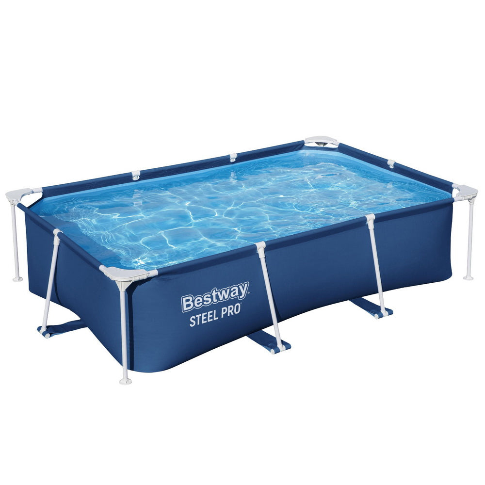 DSZ Product, feed-cond-new, feed-sl-DSZ Freight Payable, newBestway Swimming Pool 259 X 170 X 61Cm Steel Frame Above Ground Pools 2300L - Premium Home & Garden > Pool & Accessories > Swimming Pools from Bestway ! Shop Online Buy Now at S & D's Value Store Family Business Best Customer ServiceDSZ Product, feed-cond-new, feed-sl-DSZ Freight Payable, new