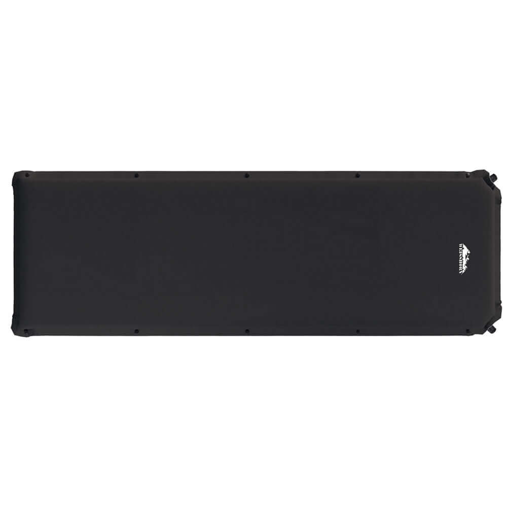 _label_, DSZ Product, feed-cond-new, feed-sl-free shipping, free-shipping, newWeisshorn Self Inflating Mattress Camping Sleeping Mat Air Bed Pad Single Black - Premium Outdoor Recreation > Camping > Inflatable Mattresses from Weisshorn ! Shop Online Buy Now at S & D's Value Store Family Business Best Customer Service_label_, DSZ Product, feed-cond-new, feed-sl-free shipping, free-shipping, new