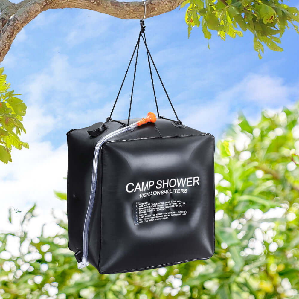 _label_, DSZ Product, feed-cond-new, feed-sl-free shipping, free-shipping, newWeisshorn Camping Shower Bag 40L Black - Premium Outdoor Recreation > Camping > Portable Toilets & Showers from Weisshorn ! Shop Online Buy Now at S & D's Value Store Family Business Best Customer Service_label_, DSZ Product, feed-cond-new, feed-sl-free shipping, free-shipping, new