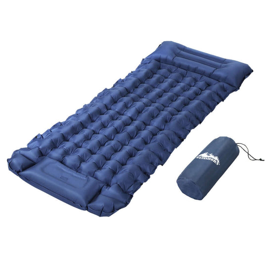 _label_, DSZ Product, feed-cond-new, feed-sl-free shipping, free-shipping, newWeisshorn Self Inflating Mattress Camping Sleeping Mat Air Bed Single Pillow Bag - Premium Outdoor Recreation > Camping > Inflatable Mattresses from Weisshorn ! Shop Online Buy Now at S & D's Value Store Family Business Best Customer Service_label_, DSZ Product, feed-cond-new, feed-sl-free shipping, free-shipping, new