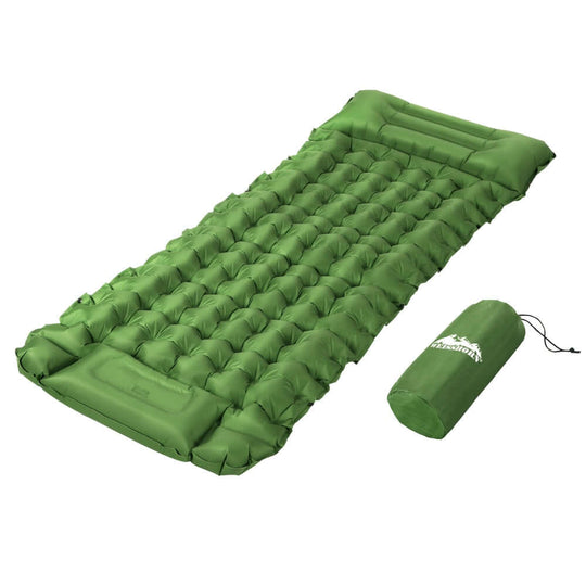 _label_, DSZ Product, feed-cond-new, feed-sl-free shipping, free-shipping, newWeisshorn Self Inflating Mattress Camping Sleeping Mat Air Bed Pad Single Pillow - Premium Outdoor Recreation > Camping > Inflatable Mattresses from Weisshorn ! Shop Online Buy Now at S & D's Value Store Family Business Best Customer Service_label_, DSZ Product, feed-cond-new, feed-sl-free shipping, free-shipping, new