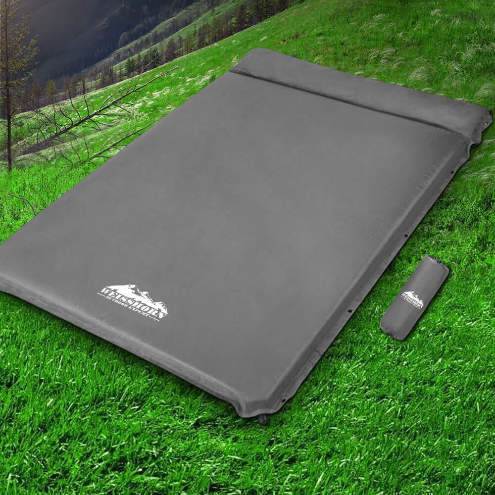 _label_, DSZ Product, feed-cond-new, feed-sl-free shipping, free-shipping, newWeisshorn Self Inflating Mattress - Grey - Premium Outdoor Recreation > Camping > Inflatable Mattresses from Weisshorn ! Shop Online Buy Now at S & D's Value Store Family Business Best Customer Service_label_, DSZ Product, feed-cond-new, feed-sl-free shipping, free-shipping, new