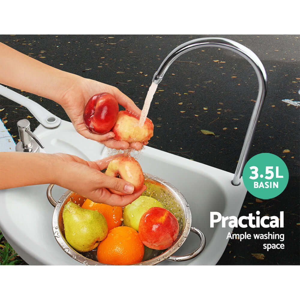 _label_, DSZ Product, feed-cond-new, feed-sl-free shipping, free-shipping, newWeisshorn Camping Basin Portable Hand Wash Sink Stand 19L Capacity - Premium Home & Garden > DIY > Kitchen & Bathroom DIY from Weisshorn ! Shop Online Buy Now at S & D's Value Store Family Business Best Customer Service_label_, DSZ Product, feed-cond-new, feed-sl-free shipping, free-shipping, new