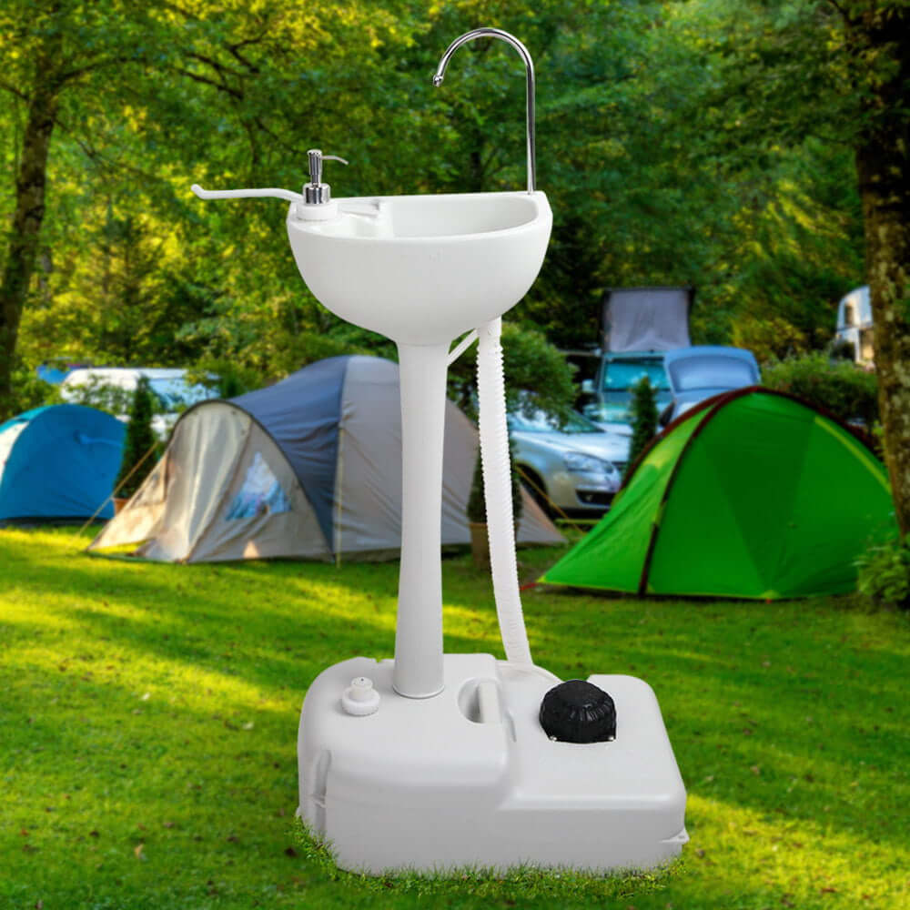 _label_, DSZ Product, feed-cond-new, feed-sl-free shipping, free-shipping, newWeisshorn Camping Basin Portable Hand Wash Sink Stand 19L Capacity - Premium Home & Garden > DIY > Kitchen & Bathroom DIY from Weisshorn ! Shop Online Buy Now at S & D's Value Store Family Business Best Customer Service_label_, DSZ Product, feed-cond-new, feed-sl-free shipping, free-shipping, new