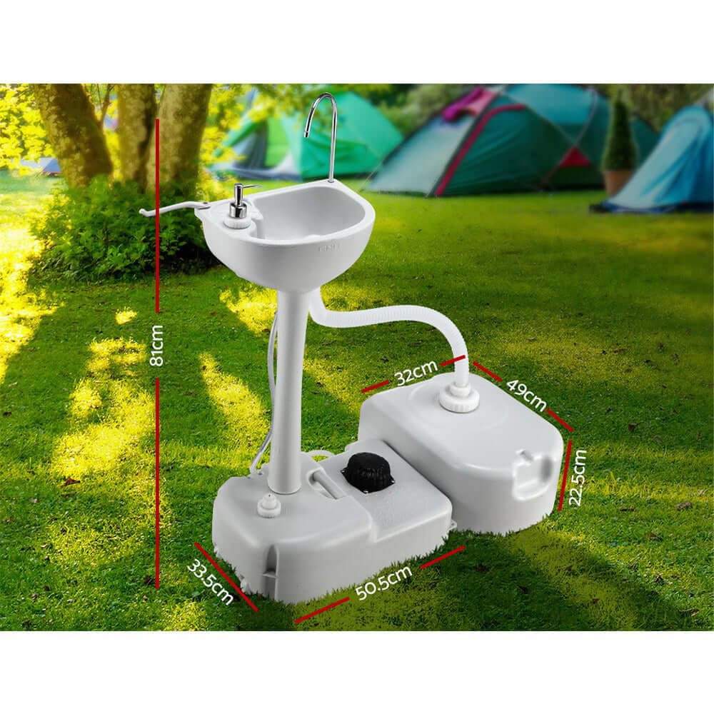 DSZ Product, feed-cond-new, feed-sl-DSZ Freight Payable, newWeisshorn Camping Basin Portable Hand Wash Sink Stand 43L Capacity - Premium Home & Garden > DIY > Kitchen & Bathroom DIY from Weisshorn ! Shop Online Buy Now at S & D's Value Store Family Business Best Customer ServiceDSZ Product, feed-cond-new, feed-sl-DSZ Freight Payable, new