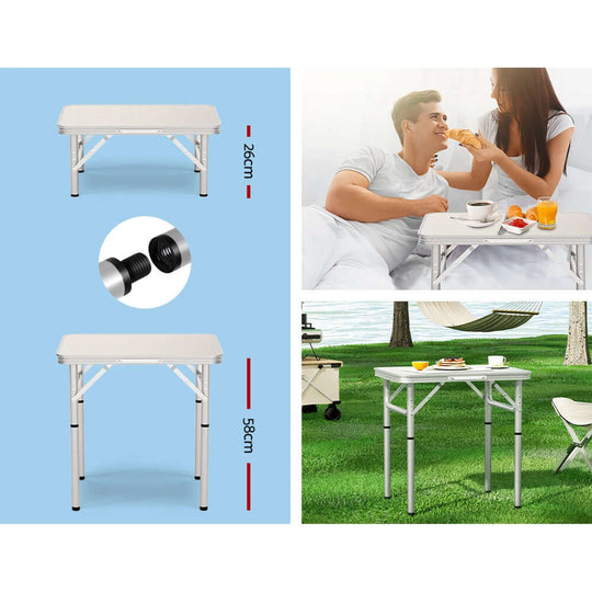 _label_, DSZ Product, feed-cond-new, feed-sl-free shipping, free-shipping, newWeisshorn Folding Camping Table 60Cm Adjustable Portable Outdoor Picnic Desk - Premium Outdoor Recreation > Camping > Camp Furniture from Weisshorn ! Shop Online Buy Now at S & D's Value Store Family Business Best Customer Service_label_, DSZ Product, feed-cond-new, feed-sl-free shipping, free-shipping, new