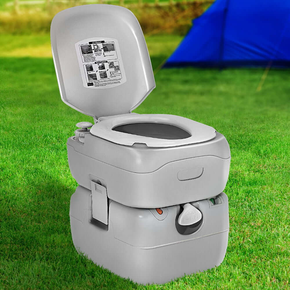 _label_, DSZ Product, feed-cond-new, feed-sl-free shipping, free-shipping, newWeisshorn 22L Portable Camping Toilet Outdoor Flush Potty Boating - Premium Outdoor Recreation > Camping > Portable Toilets & Showers from Weisshorn ! Shop Online Buy Now at S & D's Value Store Family Business Best Customer Service_label_, DSZ Product, feed-cond-new, feed-sl-free shipping, free-shipping, new