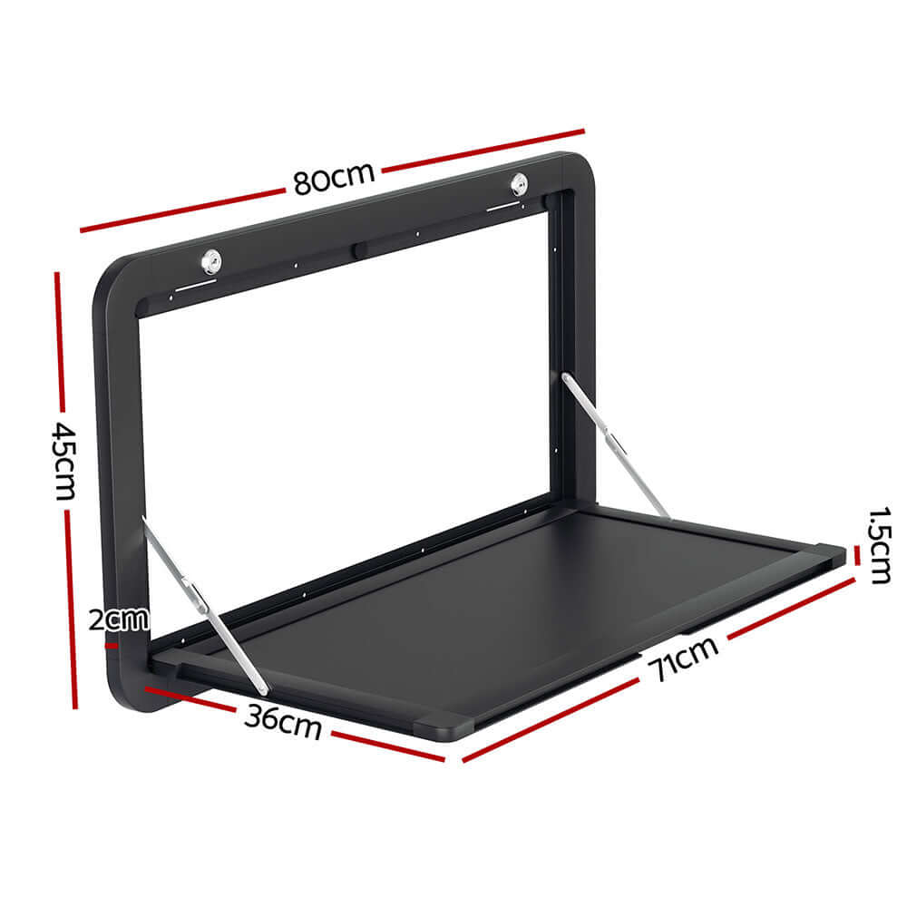 _label_, DSZ Product, feed-cond-new, feed-sl-free shipping, free-shipping, newWeisshorn Caravan Table 800 X 450Mm Folding Lockable Black - Premium Outdoor Recreation > Camping > Camp Furniture from Weisshorn ! Shop Online Buy Now at S & D's Value Store Family Business Best Customer Service_label_, DSZ Product, feed-cond-new, feed-sl-free shipping, free-shipping, new