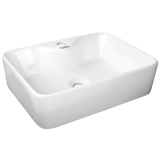 DSZ Product, feed-cond-new, feed-sl-DSZ Freight Payable, newCefito Bathroom Basin Ceramic Vanity Sink Hand Wash Bowl 48 X 38Cm - Premium Furniture > Bathroom > Sinks from Cefito ! Shop Online Buy Now at S & D's Value Store Family Business Best Customer ServiceDSZ Product, feed-cond-new, feed-sl-DSZ Freight Payable, new