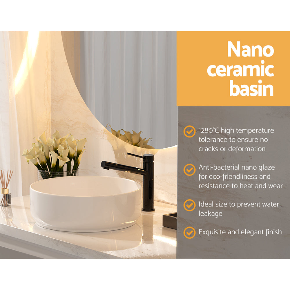 _label_, DSZ Product, feed-cond-new, feed-sl-free shipping, free-shipping, newCefito Bathroom Basin Ceramic Vanity Sink Hand Wash Bowl 35 X 12Cm - Premium Furniture > Bathroom > Sinks from Cefito ! Shop Online Buy Now at S & D's Value Store Family Business Best Customer Service_label_, DSZ Product, feed-cond-new, feed-sl-free shipping, free-shipping, new