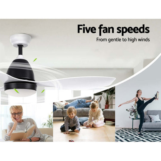 DSZ Product, feed-cond-new, feed-sl-DSZ Freight Payable, newDevanti 48'' Ceiling Fan Dc Motor W/Light W/Remote - White - Premium Appliances > Fans > Ceiling Fans from Devanti ! Shop Online Buy Now at S & D's Value Store Family Business Best Customer ServiceDSZ Product, feed-cond-new, feed-sl-DSZ Freight Payable, new