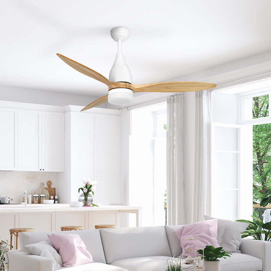 _label_, DSZ Product, feed-cond-new, feed-sl-free shipping, free-shipping, newDevanti 52'' Ceiling Fan Ac Motor W/Light W/Remote - Light Wood - Premium Appliances > Fans > Ceiling Fans from Devanti ! Shop Online Buy Now at S & D's Value Store Family Business Best Customer Service_label_, DSZ Product, feed-cond-new, feed-sl-free shipping, free-shipping, new