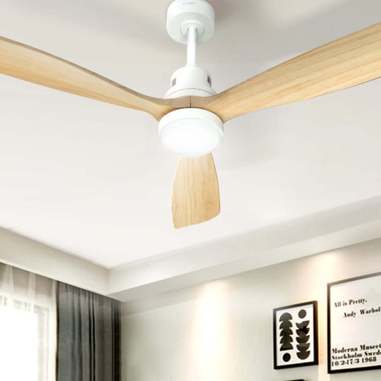 _label_, DSZ Product, feed-cond-new, feed-sl-free shipping, free-shipping, newDevanti 52'' Ceiling Fan Ac Motor Led Light Remote - Light Wood - Premium Appliances > Fans > Ceiling Fans from Devanti ! Shop Online Buy Now at S & D's Value Store Family Business Best Customer Service_label_, DSZ Product, feed-cond-new, feed-sl-free shipping, free-shipping, new