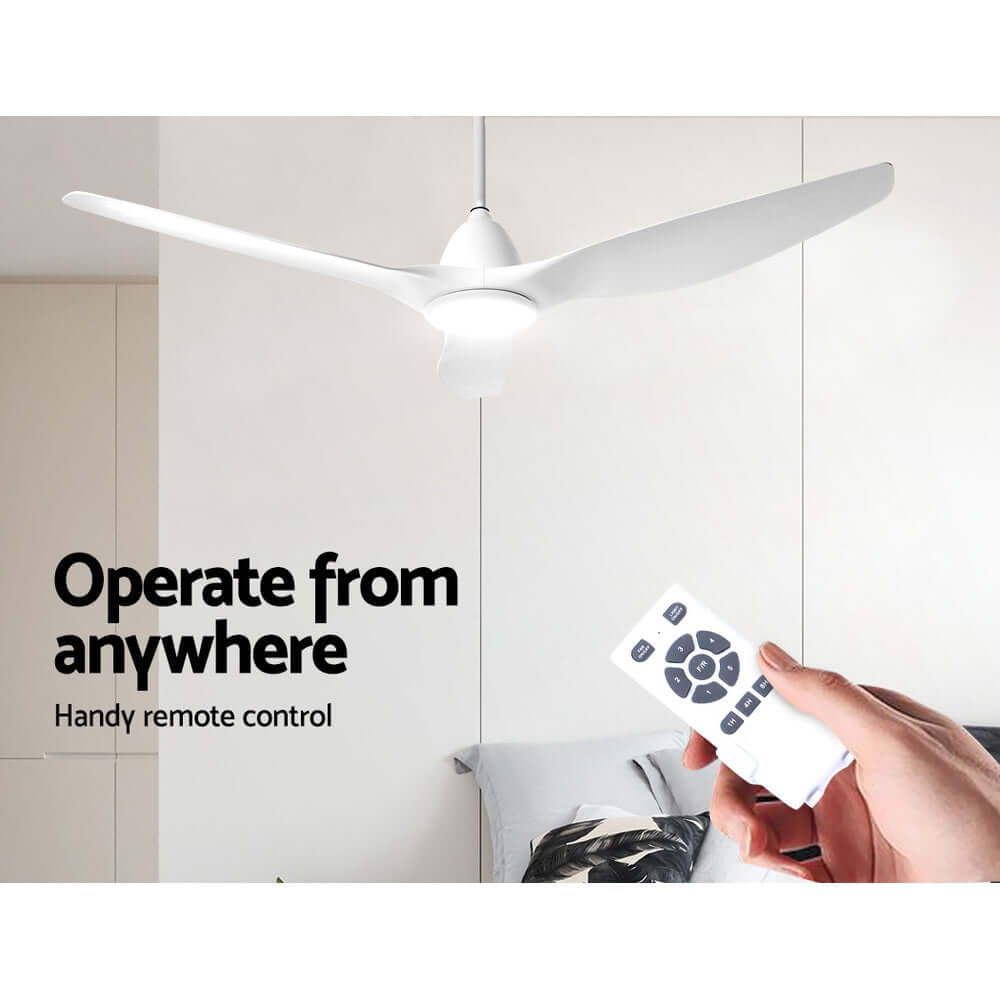 DSZ Product, feed-cond-new, feed-sl-DSZ Freight Payable, newDevanti 64'' Ceiling Fan Dc Motor W/Light W/Remote - White - Premium Appliances > Fans > Ceiling Fans from Devanti ! Shop Online Buy Now at S & D's Value Store Family Business Best Customer ServiceDSZ Product, feed-cond-new, feed-sl-DSZ Freight Payable, new