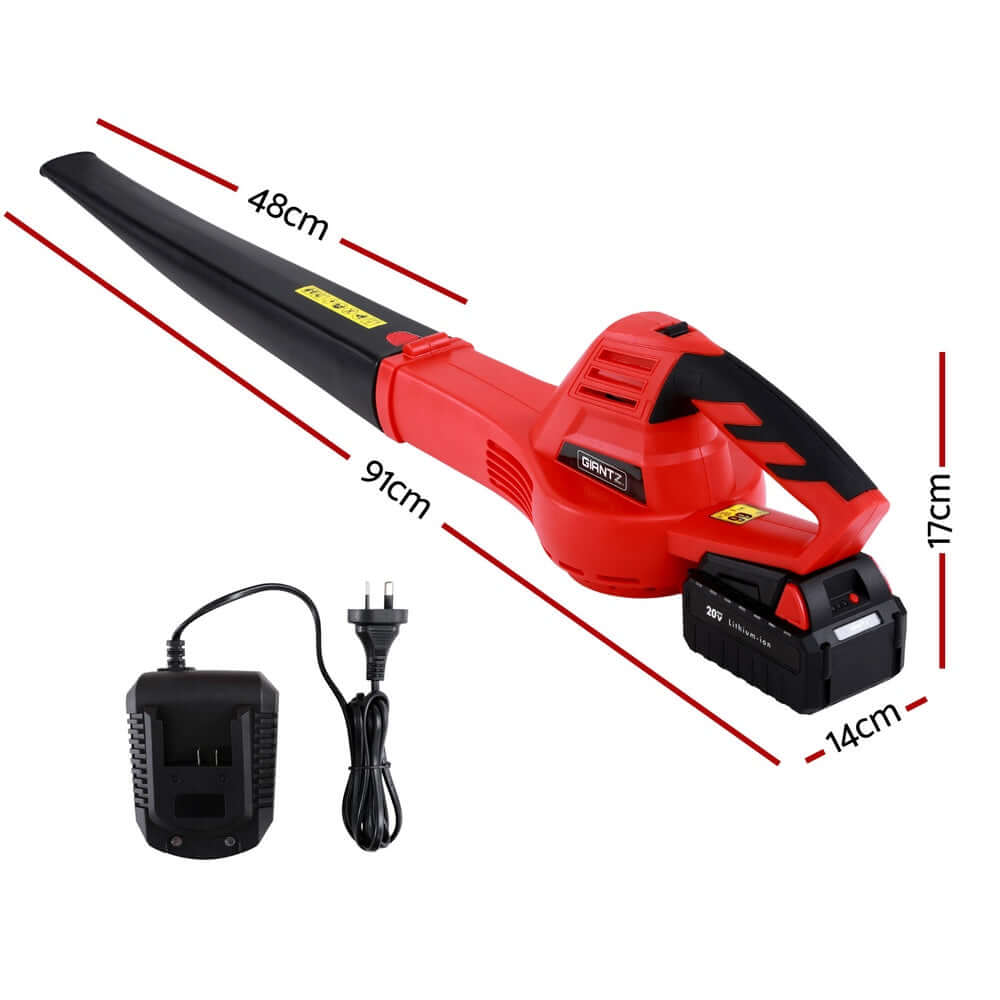 _label_, DSZ Product, feed-cond-new, feed-sl-free shipping, free-shippingGiantz 20V Cordless Electric Leaf Blower Powerful Garden Lawn Cleaner - Premium Home & Garden > Garden Tools > Leaf Blowers from Giantz ! Shop Online Buy Now at S & D's Value Store Family Business Best Customer Service_label_, DSZ Product, feed-cond-new, feed-sl-free shipping, free-shipping